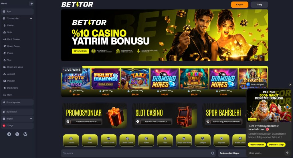 betitor giriş